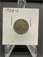 1925-S Buffalo Nickel