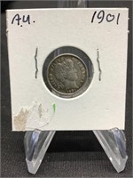 1901 Barber Dime - About UNC
