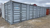 40’ Shipping Container with 4 Side Doors