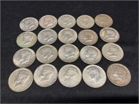 $10 Face -40% Silver Kennedy Halves