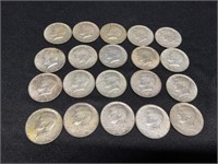 $10 Face -40% Silver Kennedy Halves