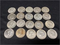 Group of 20 40% Silver Kennedy Halves