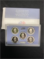 2010 Quarters Proof Set - 5 Coins