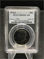 1974-S Proof Half PCGS 69