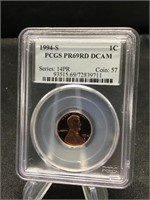 1994-S Lincoln Penny Proof PCGS 69