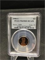 1988-S Lincoln Penny Proof PCGS 69