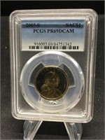 2005-S Sacagawea $1 PCGS 69
