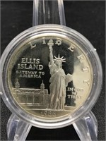 1986-S Proof Statue Liberty $1 SIlver