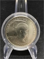 1990 Ike UNC Silver $1