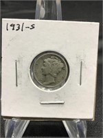 1931-S Mercury Dime