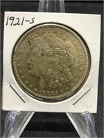 1921-S Morgan $1
