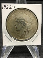 1922-D Peace $1