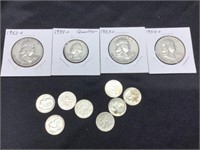 $2.30 Face Value 90 % Silver coins