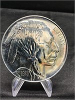 Large Replica Coin Buffalo Nickel