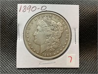 1890-S MORGAN DOLLAR