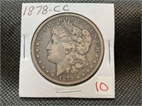 1878-CC MORGAN DOLLAR