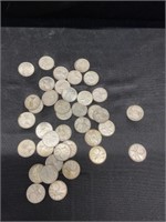 40 Silver Canada Quarters