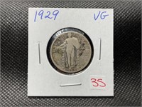 1929 STANDING LIBERTY QUARTER