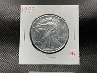 1993 AMERICAN SILVER EAGLE