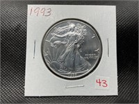 1993 AMERICAN SILVER EAGLE