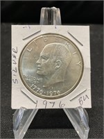 1976S Ike $1 UNC Silver