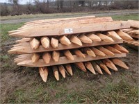 6 ft. Larch Fence Post
