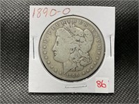 1890-O MORGAN DOLLAR