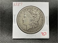 1887 MORGAN DOLLAR