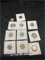 Lot of 11 Liberty Nickels