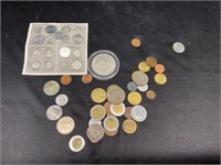 37 Foreign Coins