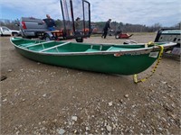 17ft. Fiberglass Canoe