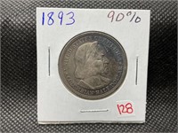 1893 COLUMBIAN COMMEMORATIVE HALF DOLLAR