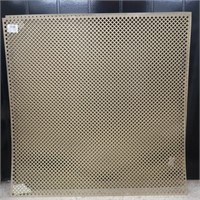 2 Aluminum Sheets, 36x36"-Cloverleaf Pattern
