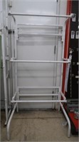 Metal Display Unit w/Cross Bars 32x24x62"