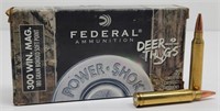 (20rds) 300 Win Mag 180 Gr. Bonded Soft Point Ammo