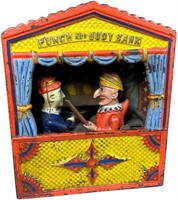 PUNCH & JUDY MECHANICAL BANK