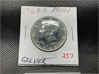 1968-S KENNEDY HALF DOLLAR PROOF