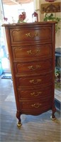 Nice Dresser 52"h x 21"w x 12"d  with 6 Drawers