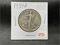 1934-D WALKING LIBERTY HALF DOLLAR