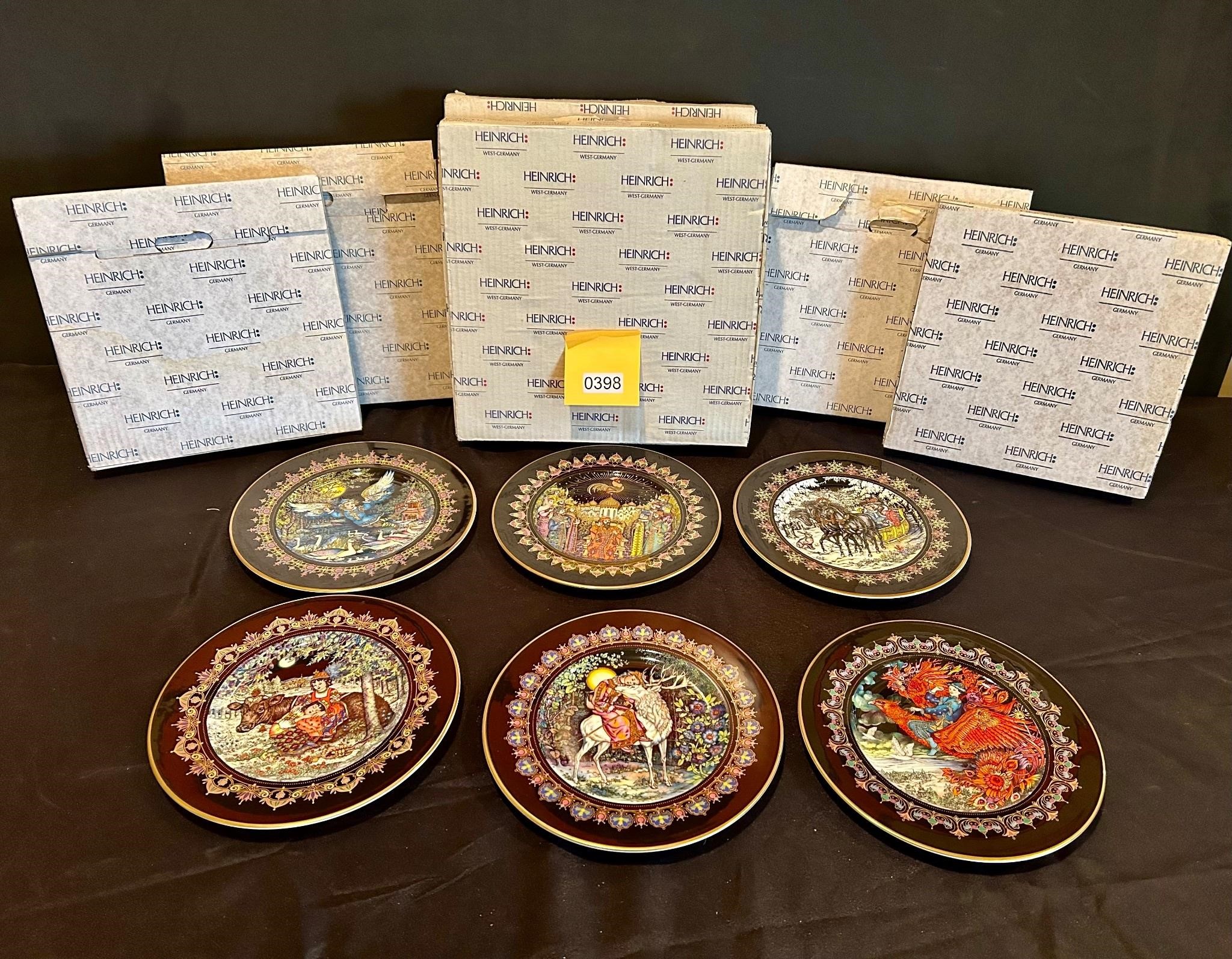 Russian Fairy Tale Collectible Plates