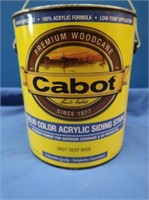 Cabot Solid Color Siding Stain Deep Base