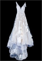 Allure Bridal - 9657 - Size 0 - Sand Ivory
