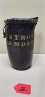 Leather Fire Bucket Camden ME