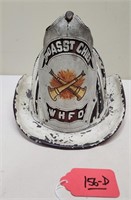 West Hoboken NJ High Eagle Fire Helmet