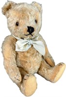 MEDIUM STEIFF APRICOT TEDDY BEAR