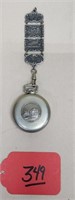 Fire Insurance Watch Fob w/ Pocket Watch