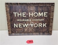 The Home Fire Insurance Co Sign