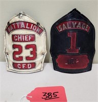 Chicago Battalion Chief Fire Helmet Front
