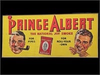 Silk Screen Fabric Prince Albert Advertising Sign