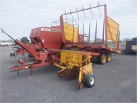 New Holland 1037 Pull Type Bale Stacker